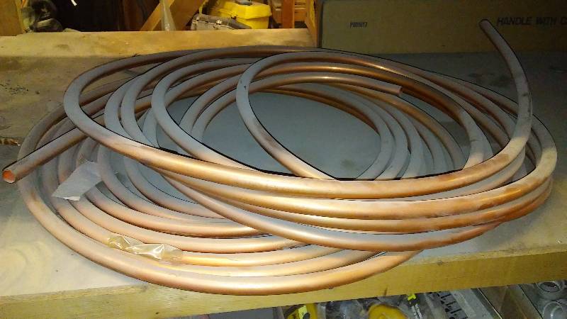 lot 516 image: � Inch rolls of copper tubing (2)