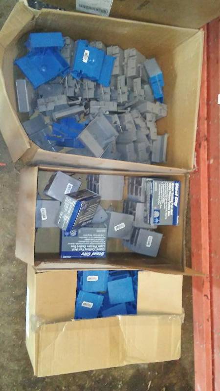 lot 574 image: 1, 2 and 3 Gang Wall Boxes