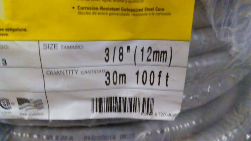 lot 643 image: Conduit (2) 38 x 100 ft. each, New in Wrap