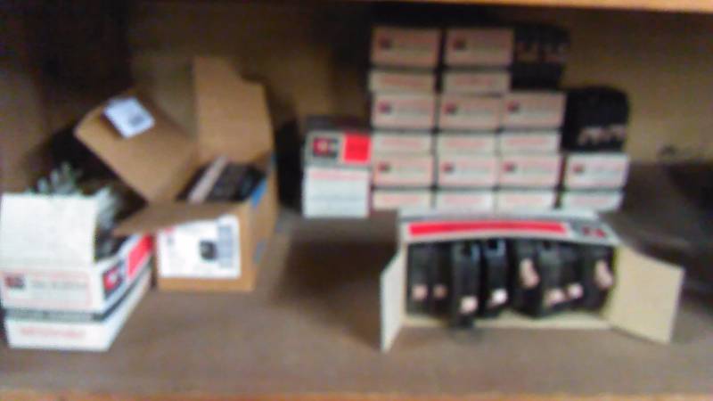 lot 713 image: Cutler Hammer � See Pictures for details CH 215  50 AMP (30) and CH 220  20 AMP (12) and CH 240  40 AMP (12) and Eaton 30 Amp (4)