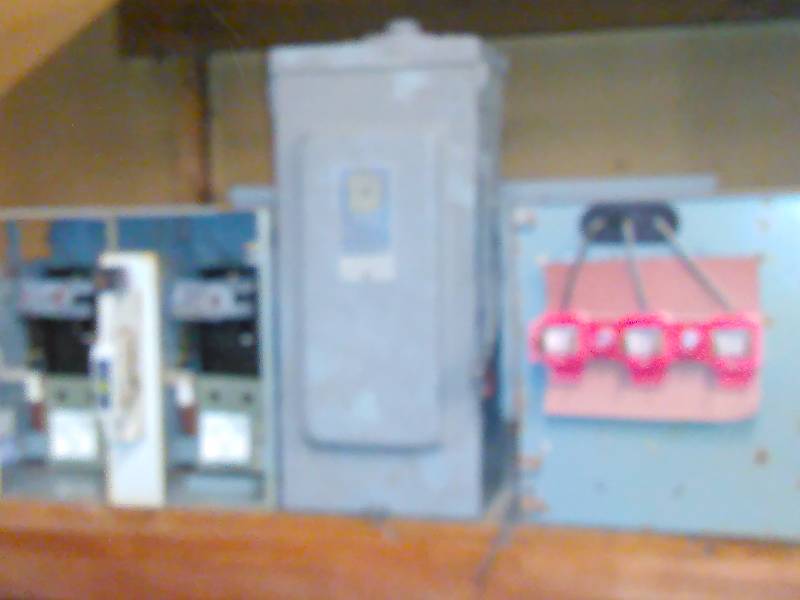 lot 730 image: Used Square D Box 60 AMP, Double 30 AMP NEMA Size 1 30 Amp Box