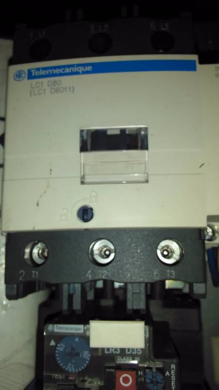 lot 736 image: Telemecanique Fan Control Circuit � 3 Phase 230 Volt