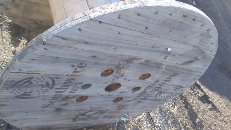 lot 754 image: Wooden Spool