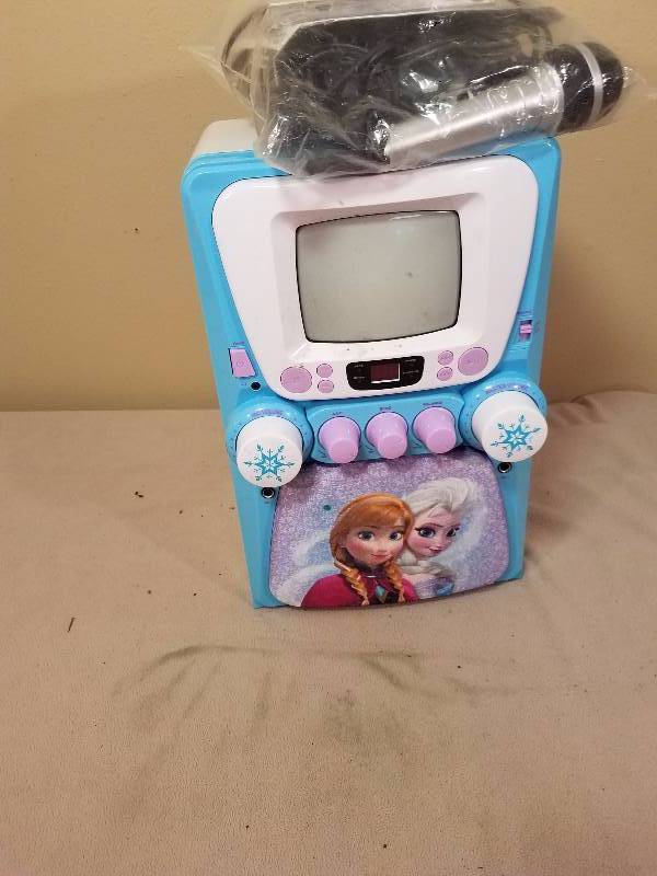 Kids Karaoke Machine Frozen Themed