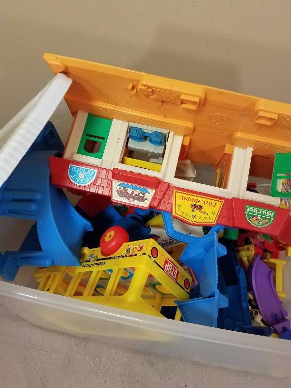 Vintage Fisher Price and Others Toy Lot