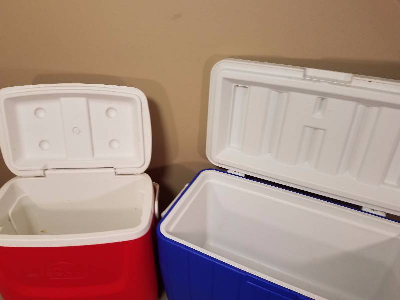 Coleman and Igloo Cooler Lot