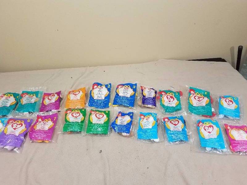 #2 Lot of 20 Teenie  Beanie Babies Original - McDonald