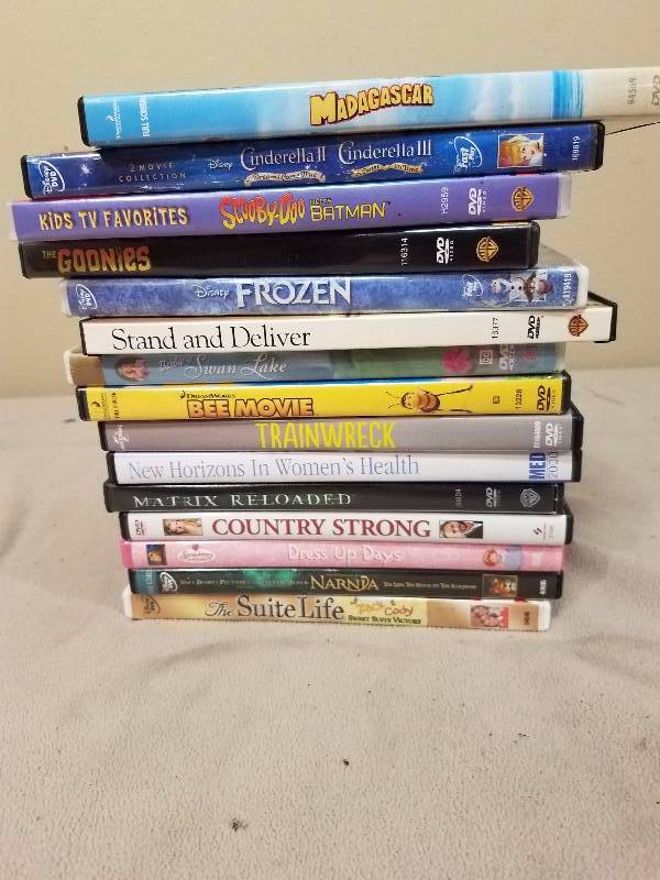 #4 Mixed Dvd Lot 15 Dvd