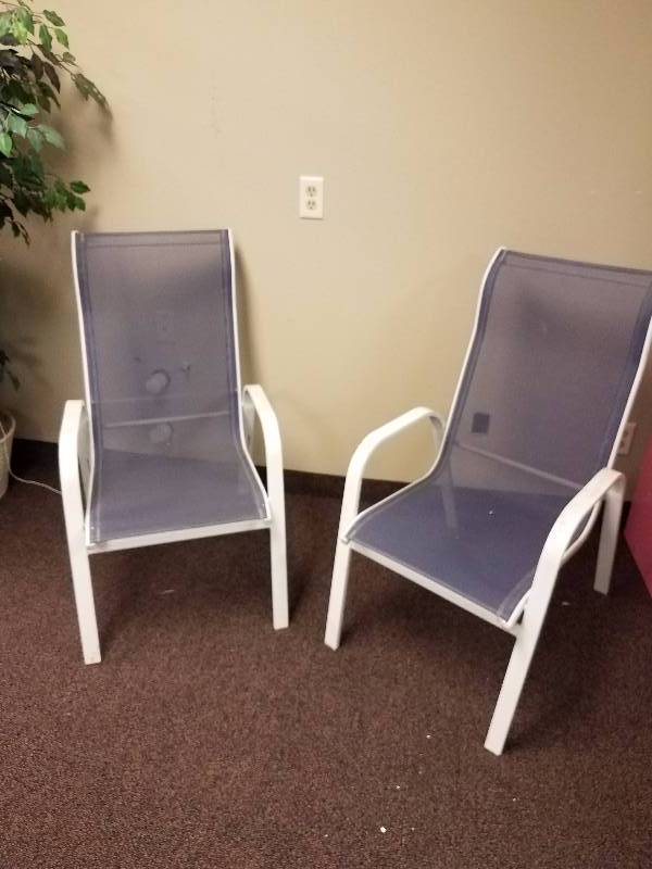 Outdoor Nylon Chairs set