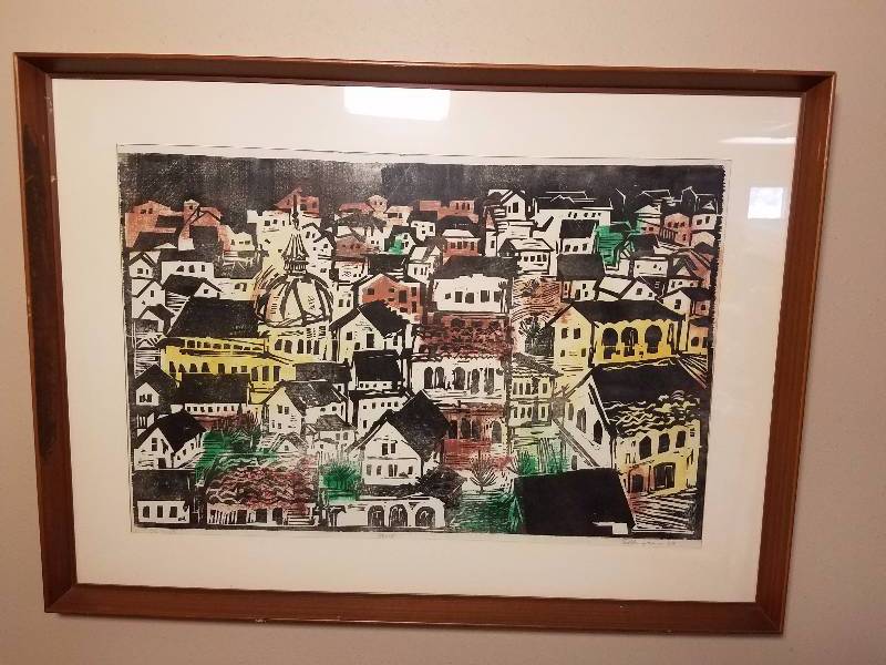 CitiScape artist Proof Frames Art