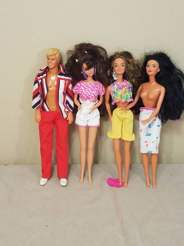 Vintage Barbie and Ken doll Lot