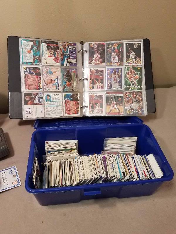 Baseball, Basketball and Football Card