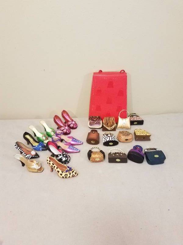 Purse and High Heel Ornaments