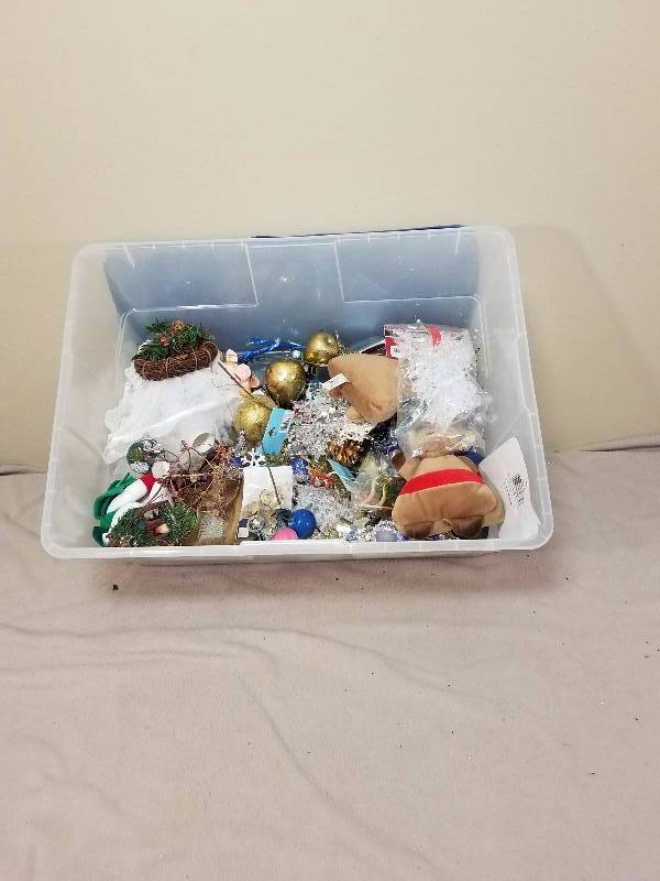 tote of Christmas  Ornaments