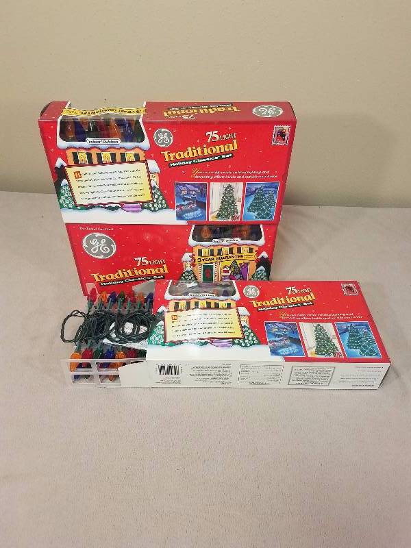 Christmas Lights NIB Lot #2