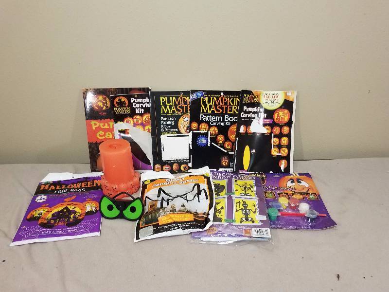 Pumpkin Carving Patterns Bags and Extras