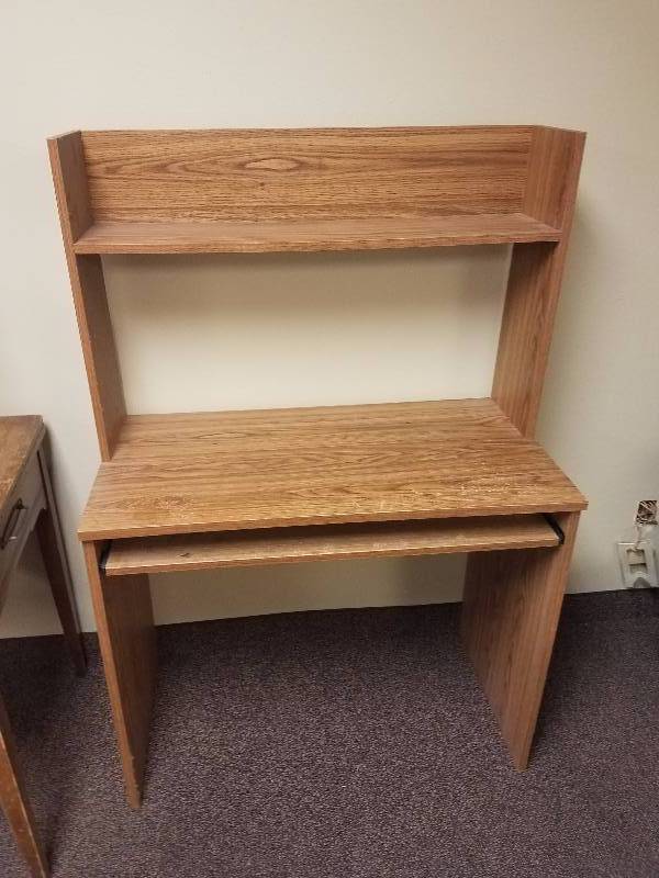 Desk With Bookshelf