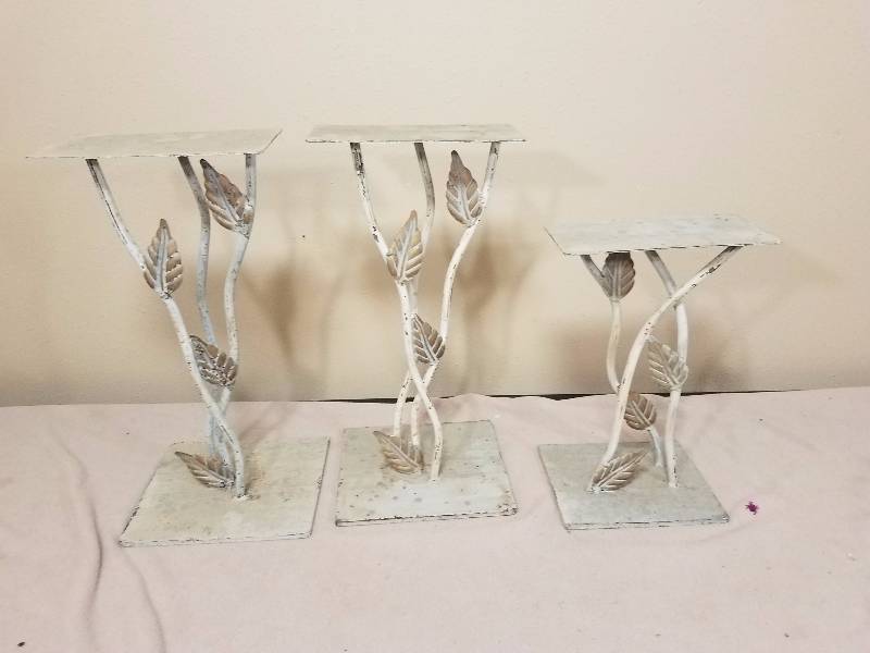 3 piece Candle Stand Set