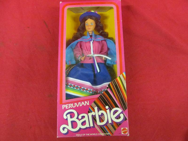 lot 10 image: Barbie Peruvian