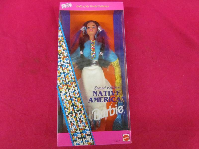 lot 12 image: Barbie Native American