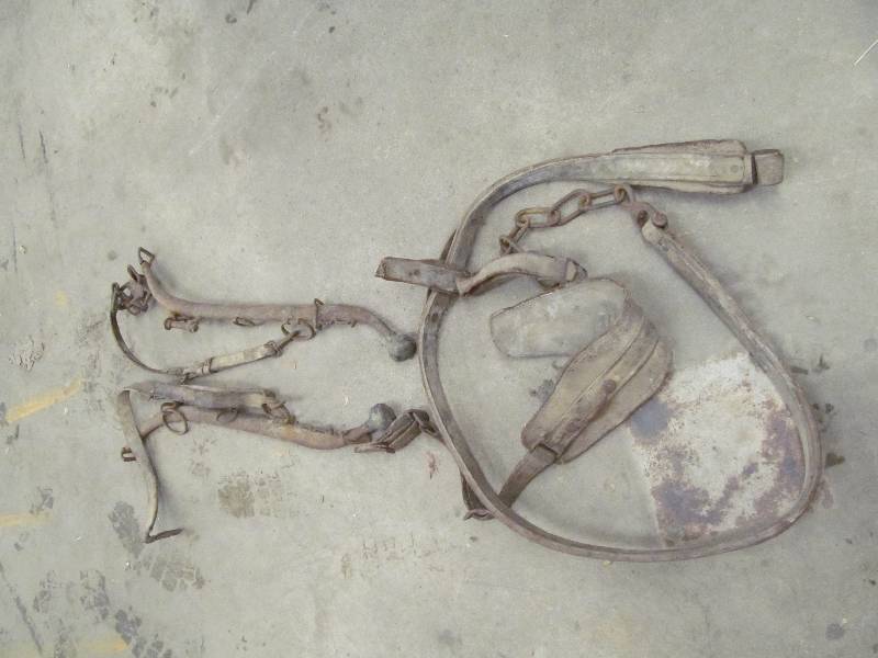 lot 53 image: Vintage horse tack
