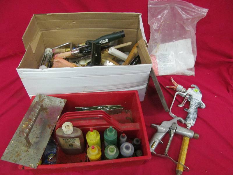 lot 63 image: painting equipment