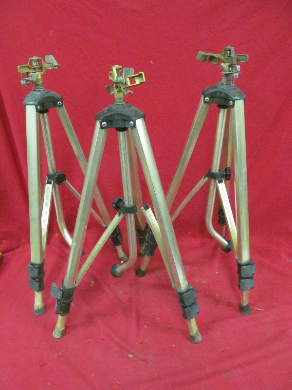 lot 122 image: tripod water sprinklers