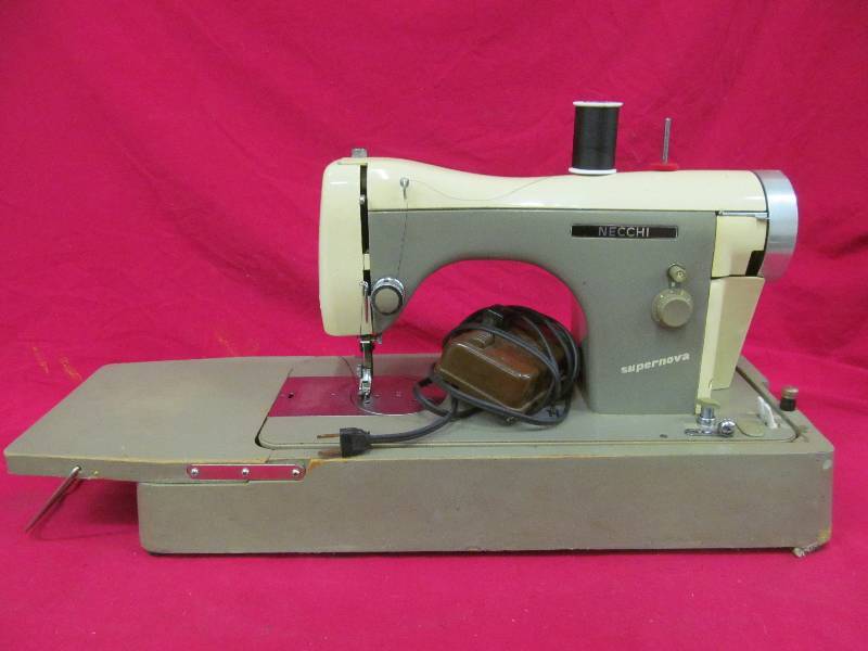 lot 164 image: Necchi Super Nova sewing machine
