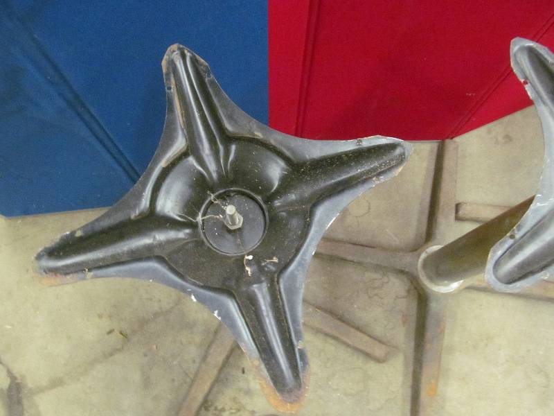 lot 177 image: 3 table pedestals ,