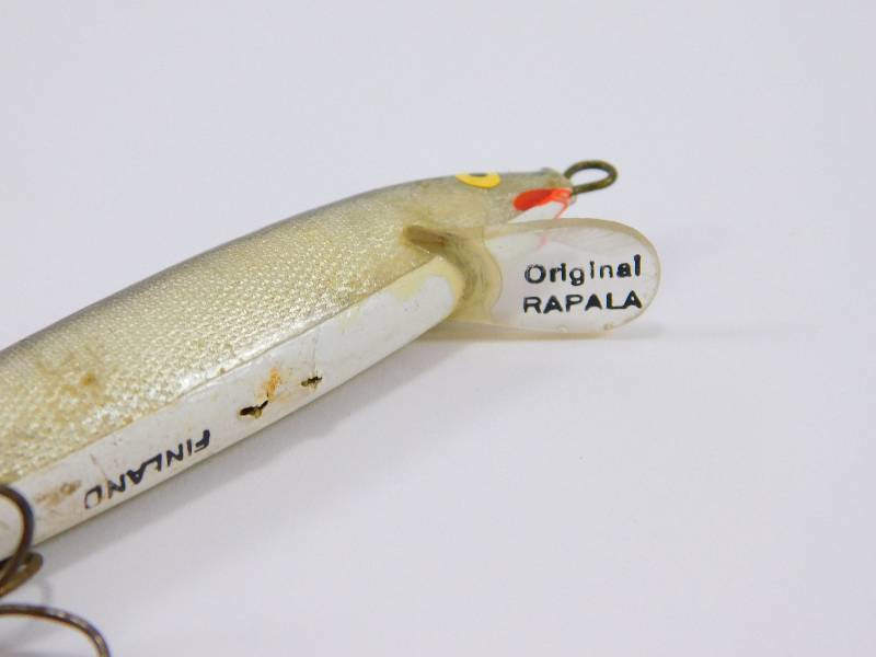 Vintage Finland Rapala Lure, Vintage Fishing Gear Auction #26