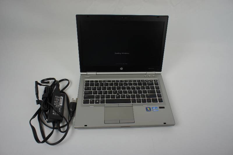 lot 21 image: Hewlett-Packard - HP Laptop EliteBook 8470p Intel Core i5 3210M (2.50 GHz) 4 GB Memory 320 GB HDD 14.0 - Tested Works