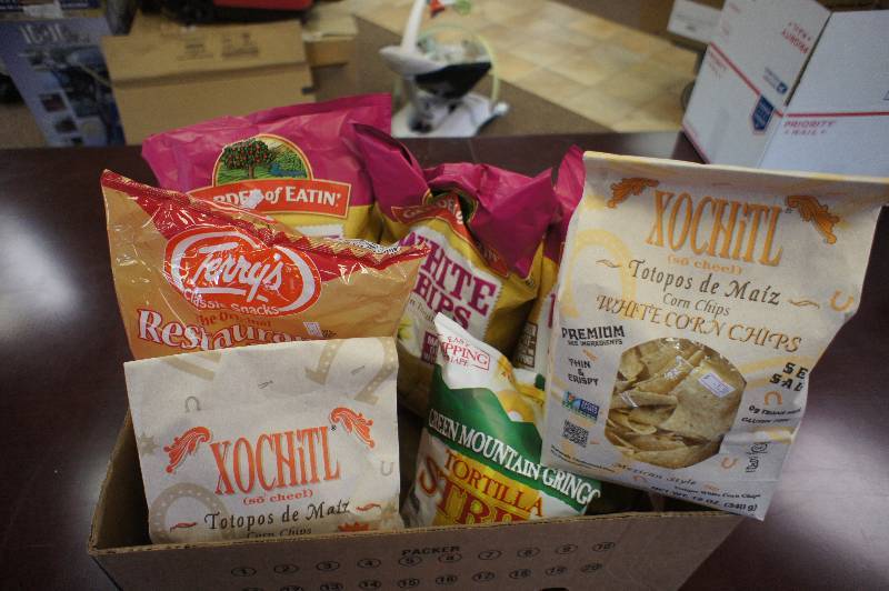 lot 191 image: Large Lot of Assorted Bags of Chips - All Items Expired In 2016 -