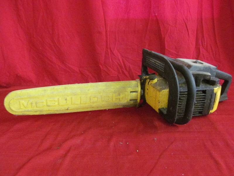 McCulloch chain saw