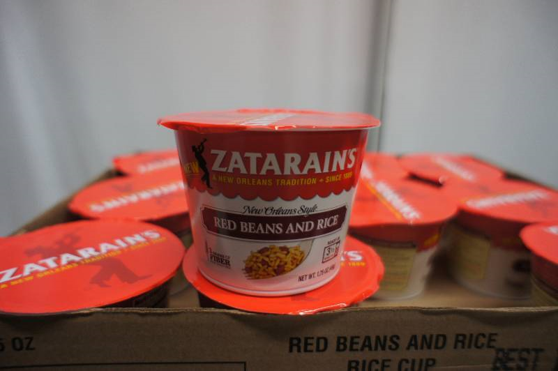Lot of 60 Bowls of Zatarains New Orleans Style Black Beans and Rice - All Items Expired In 2016 -