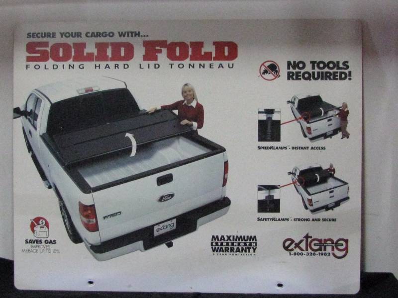 lot 34 image: Tonneau Cover Sign