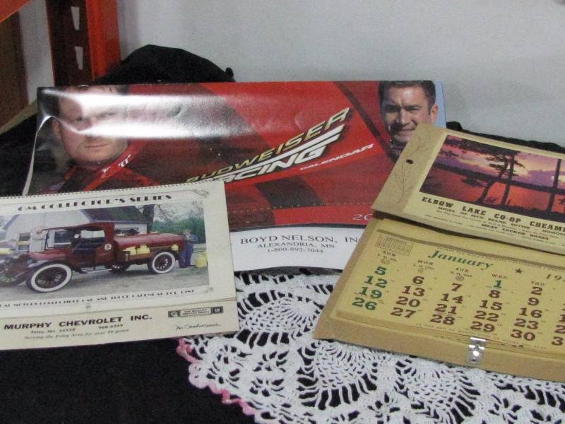 lot 41 image: Advertising Calendars