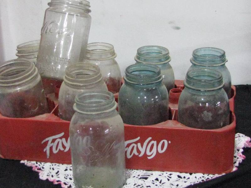 lot 57 image: Canning Jars