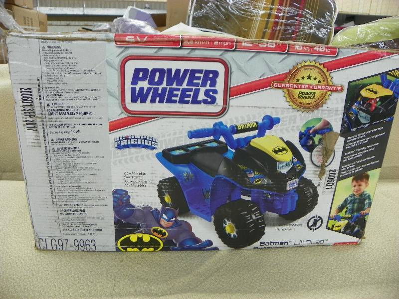 Power Wheels Batman Lil Quad MSRP $99.99
