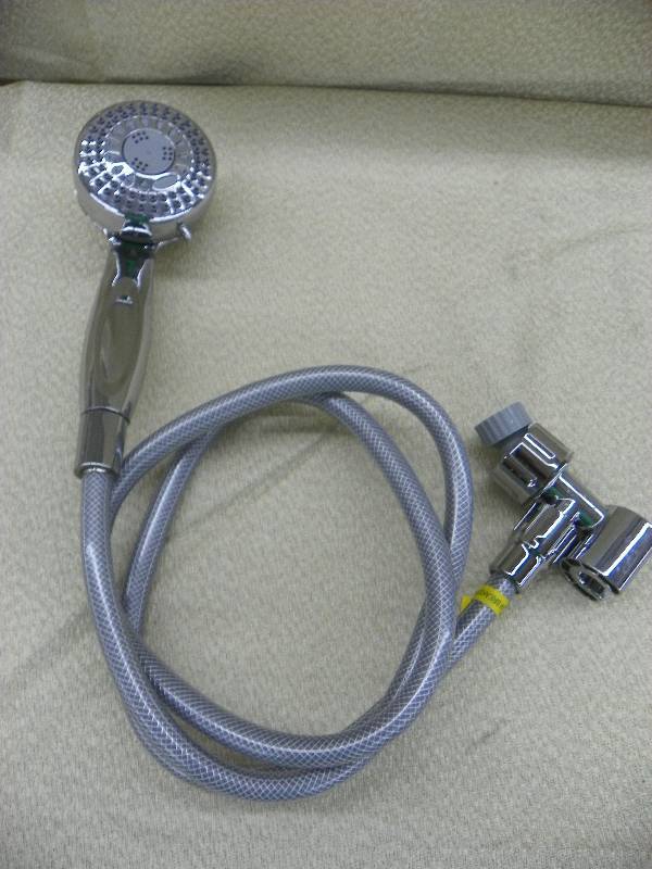 Chrome finish hand shower, MSRP $59.99