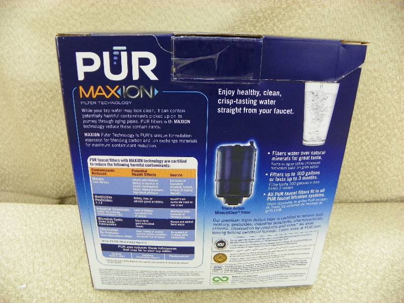 Pur Max Ion Chrome Horizontal Faucet, MSRP $59.99
