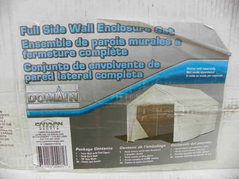 Caravan Canopy Sports Carport, 10 x 20, MSRP $99.99