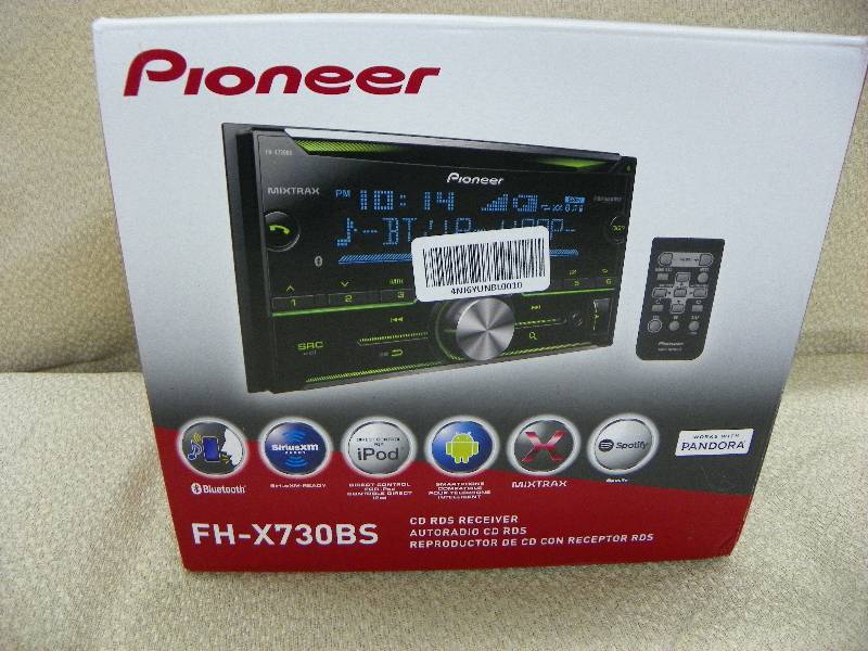 Pioneer CD Reciever, MSRP $199.99