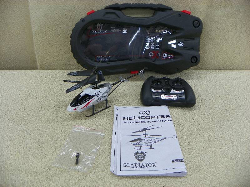 Gladiator Helicopter, tested and works. Remote control.