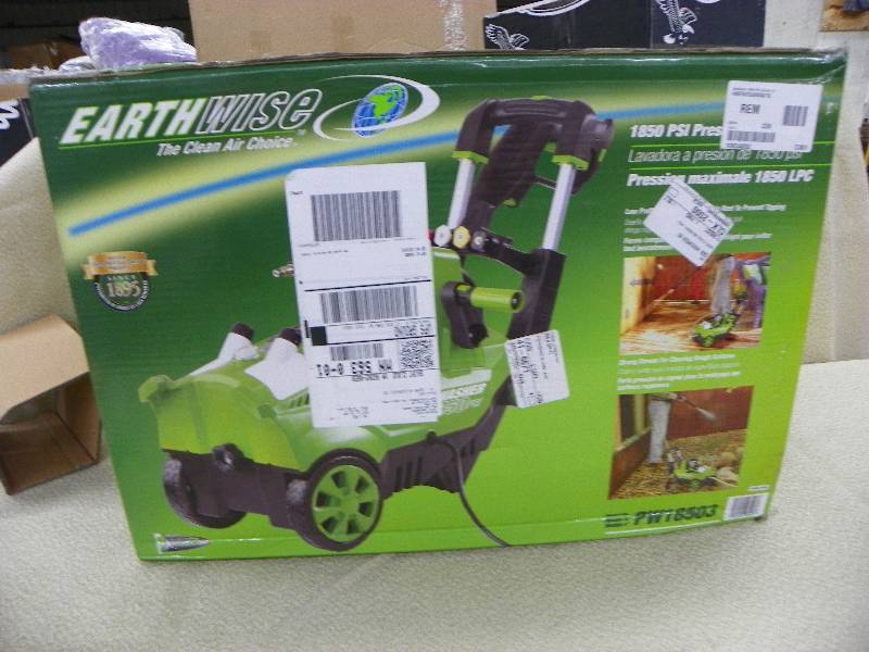 Earth Wise 1850 PSI Electric Pressure Washer, MSRP $249.99