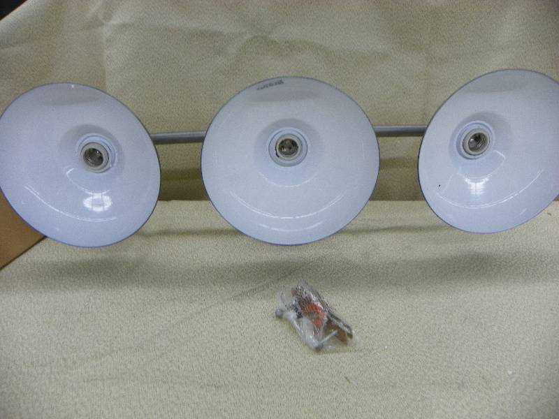 Kimball Bathroom Vanity Light fixture, 3 light. MSRP $139.99
