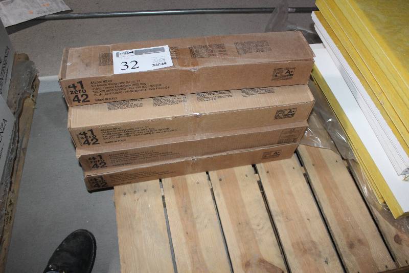 lot 32 image: Lot of (7) Boxes of Chevron Terra Angle Cut Tile
