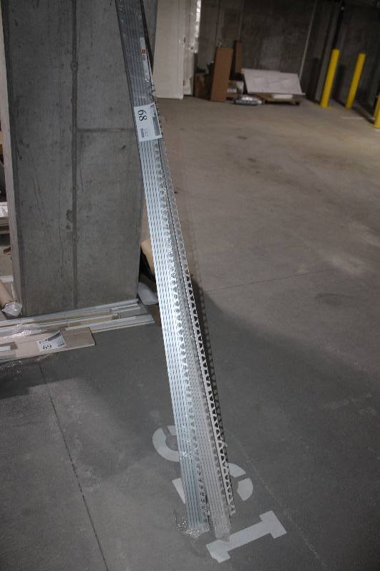 lot 68 image: Lot of (10) Schluter Systems Quadec-Anodized Aluminum Pieces