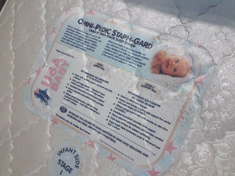 Childs Bed.. Mattress like new, but you don�t have to take it
