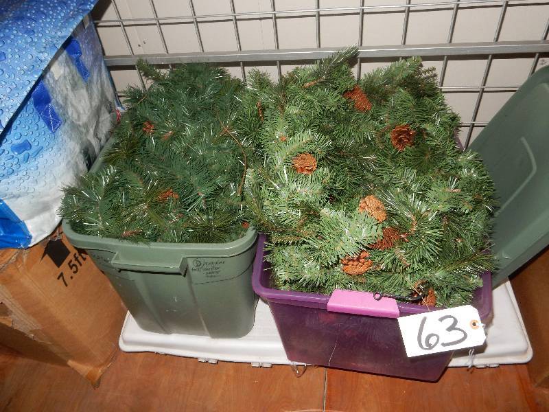 Large lot of Garland..2 big containers