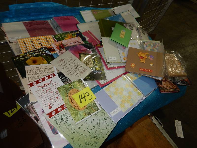 lot 143 image: Large lot of CARDS as pictured